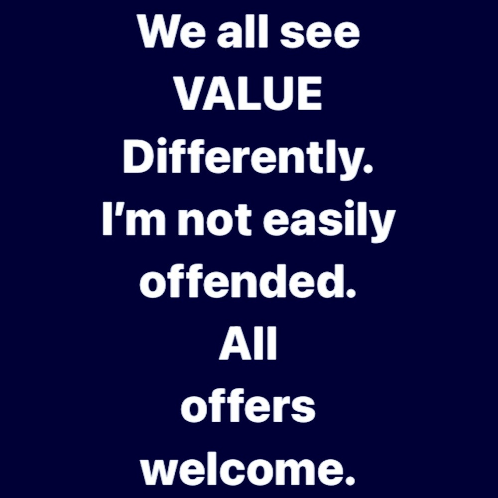 All offers considered!